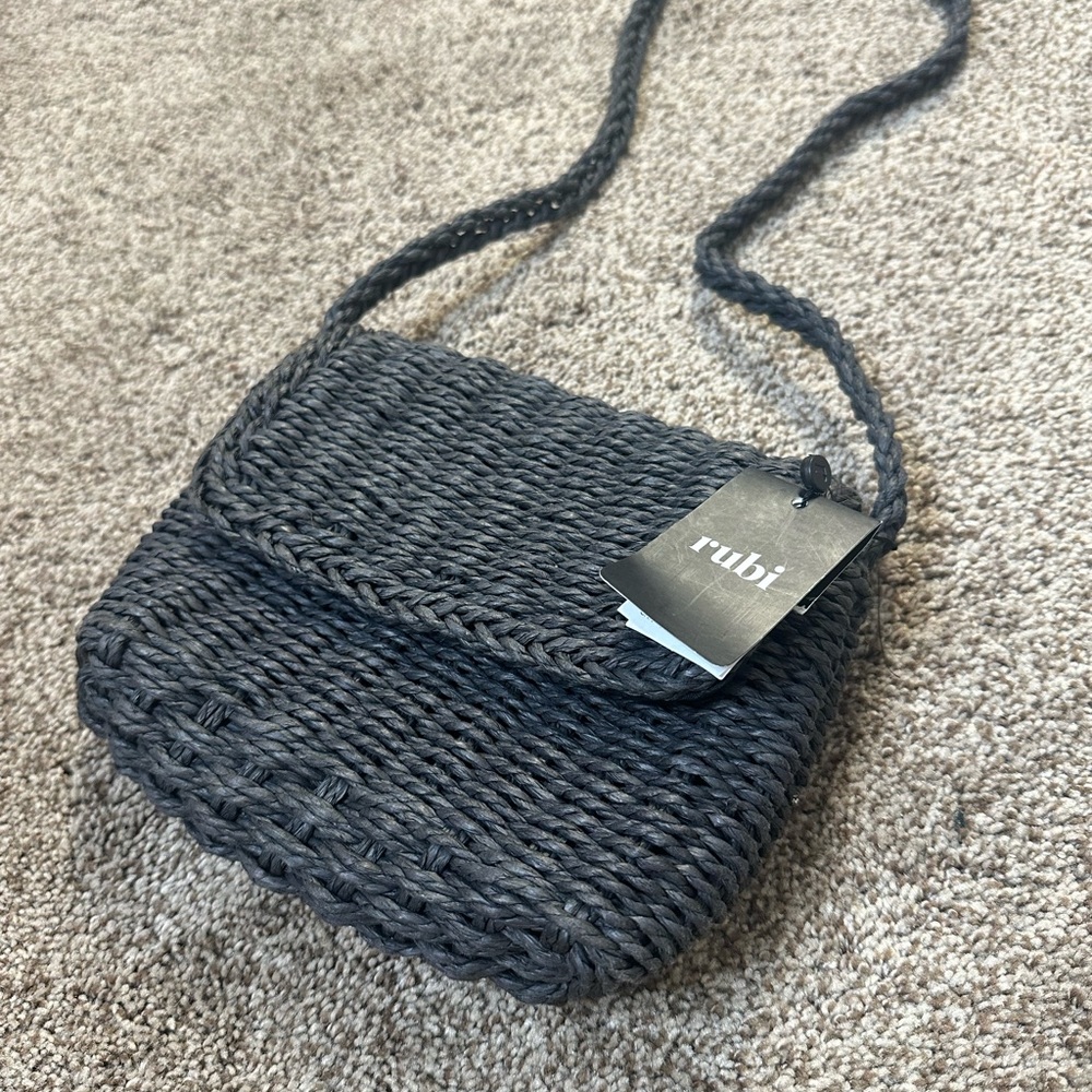 NEW woven crossbody bag